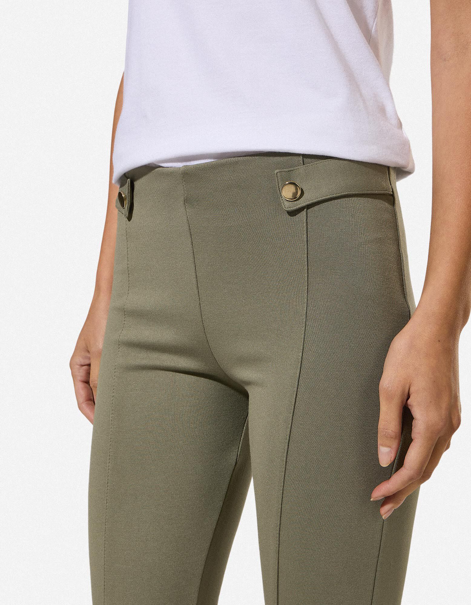 Leggings - Viskose-Anteil - Hellgr&uuml;n