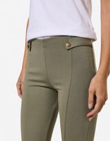Leggings - Viskose-Anteil - Hellgr&uuml;n
