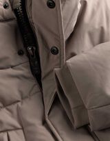 Steppjacke - Wasserabweisend - Taupe