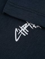 T-shirt - nadruk - ciemny niebieski