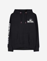 Meleg&iacute;tőfelső - H&aacute;tul nyomtatott minta - fekete