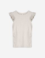 T-shirt - Zwangerschapskleding - beige