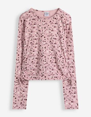 Longsleeve - Ribtricot - Roze