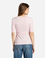 Majica kratek rokav - Vsebnost modala - roza