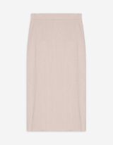 Rock - Seitenschlitz - beige