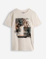 T-Shirt - Frontprint - wei&szlig;