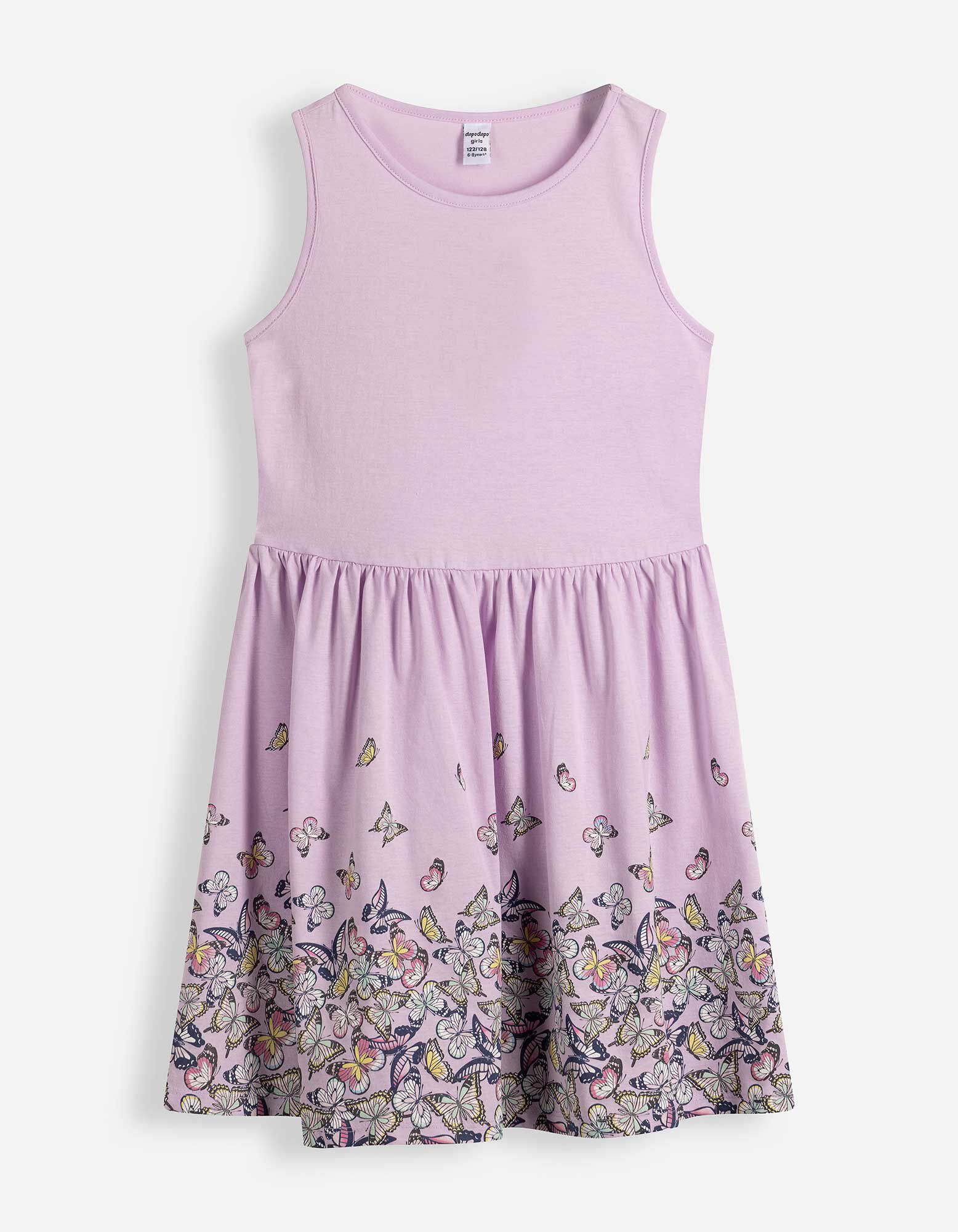 Kleid - Print - Rosa