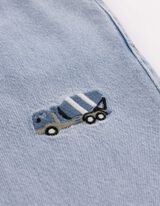 Jeans - Applikation - Hellblau