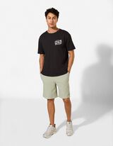 T-Shirt - R&uuml;ckenprint - dunkelgrau