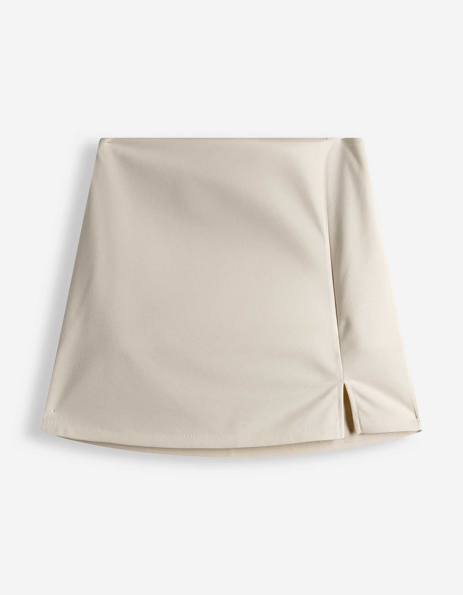 Skort - Effen - Beige