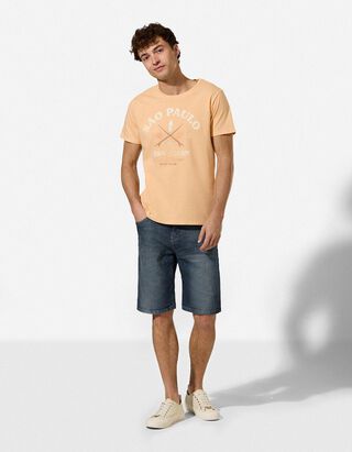 Jeansshorts - dark blue denim - Dunkelblau