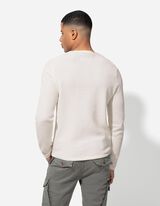 Pulover - Rolani porubi - bijela