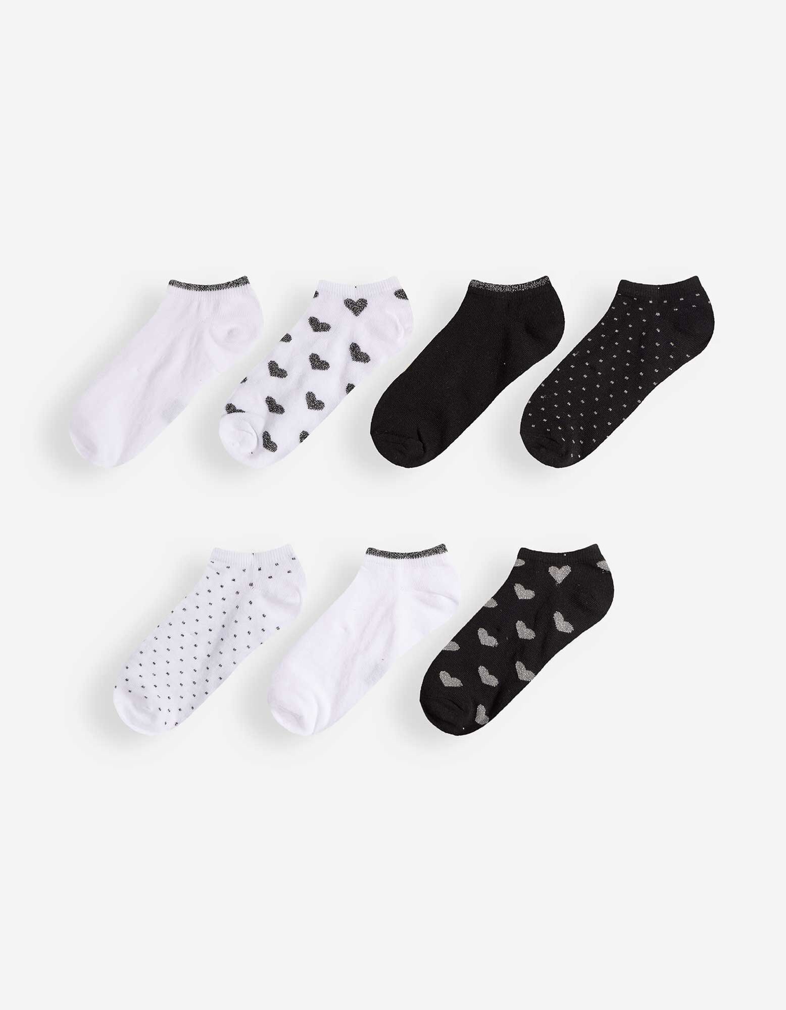 Socquettes basses - Lot de 7