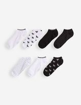 Socquettes basses - Lot de 7