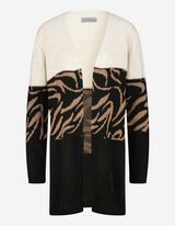 Damen Longcardigan - Feinstrick