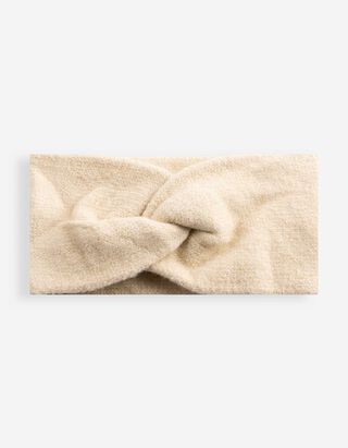 Hoofdband - Zacht materiaal - Beige