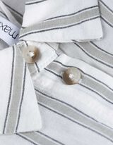 Hemdbluse - Hemdkragen - weiß