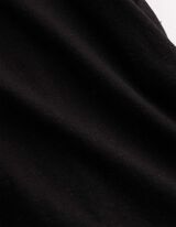 T-Shirt - Rundhals-Ausschnitt - schwarz