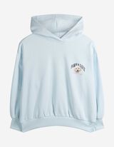 Sweatshirt - Voorkantprint - Lichtblauw