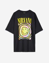 Póló - Nirvana - fekete