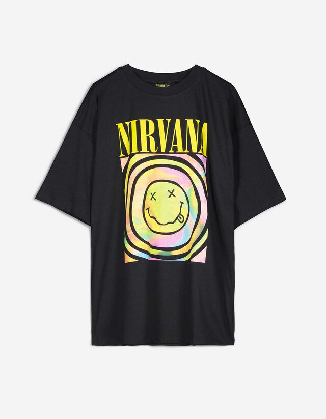 Póló - Nirvana - fekete