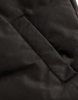 Steppjacke - Stehkragen - Schwarz