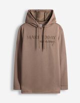 Pikkade varrukatega s&auml;rk - motiiv - helepruun