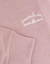 Felpa - Oversized Fit - rosa