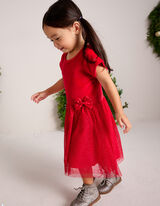 Šaty - Zamat - cervena