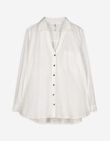 Overhemdblouse - Borstzak - wit