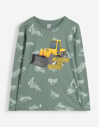Langarmshirt - Christmas - Gr&uuml;n