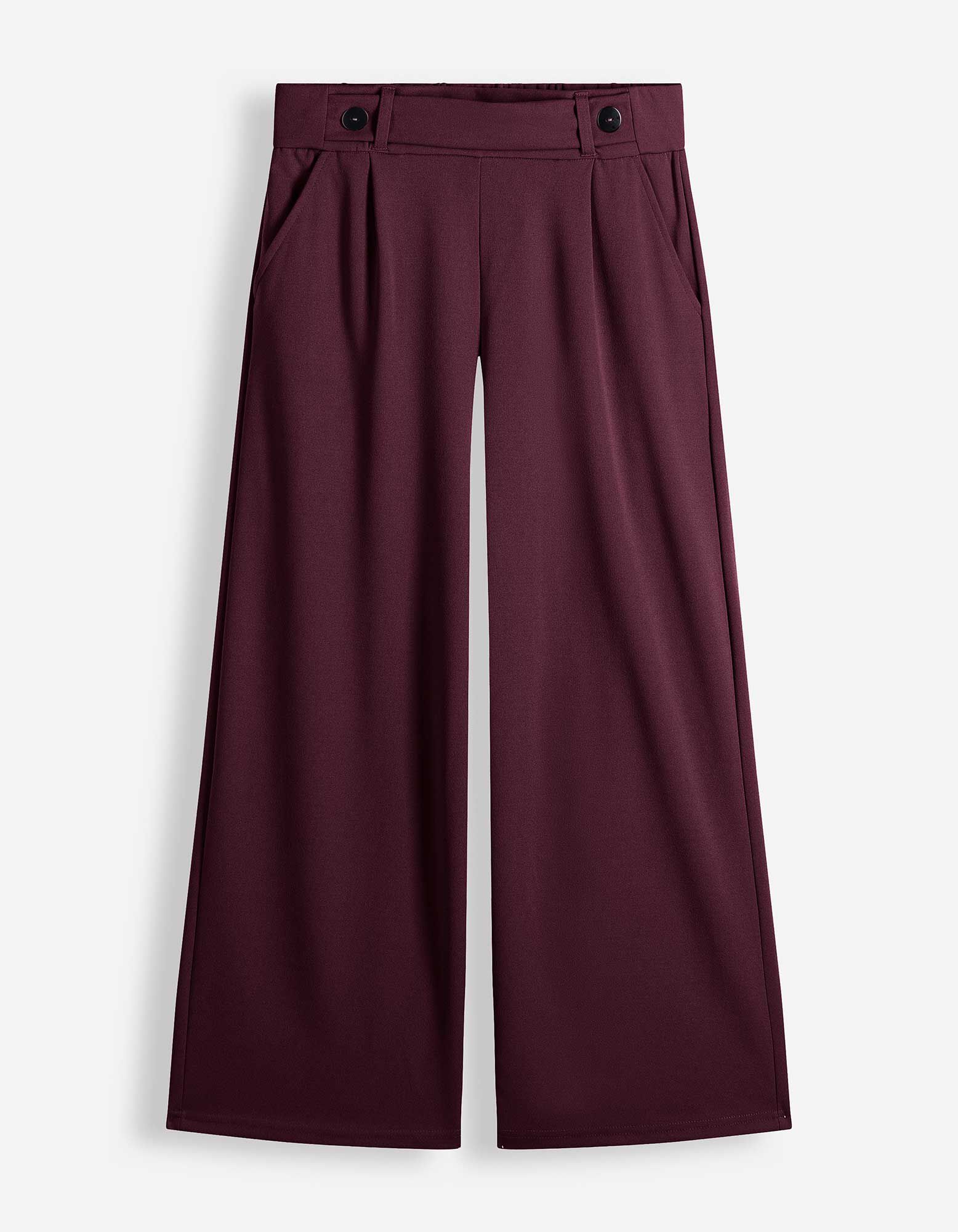Broek - Elastische sluiting - Paars