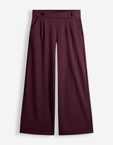 Broek - Elastische sluiting - Paars