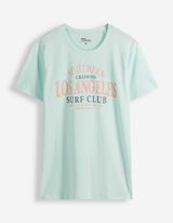 T-Shirt - Print - hellblau