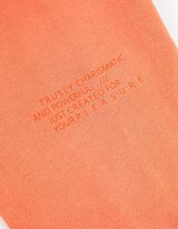 Kapucnis felső - Viseltes hat&aacute;s - narancs