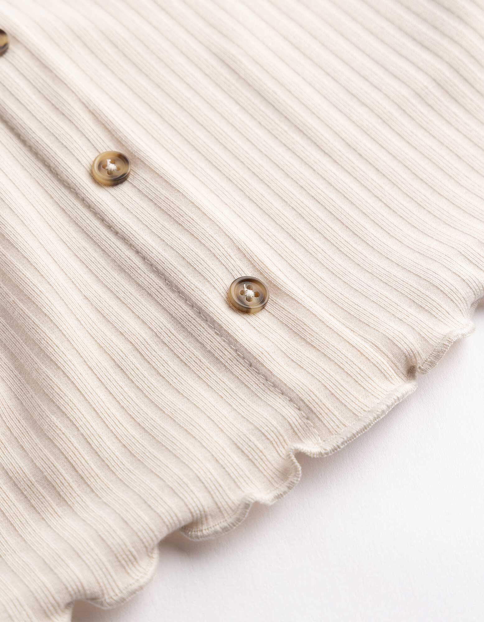 Top - Viskose-Mix - Beige
