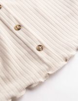 Top - Viskose-Mix - Beige