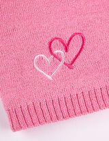 Loop-Schaal - Stickereien - pink