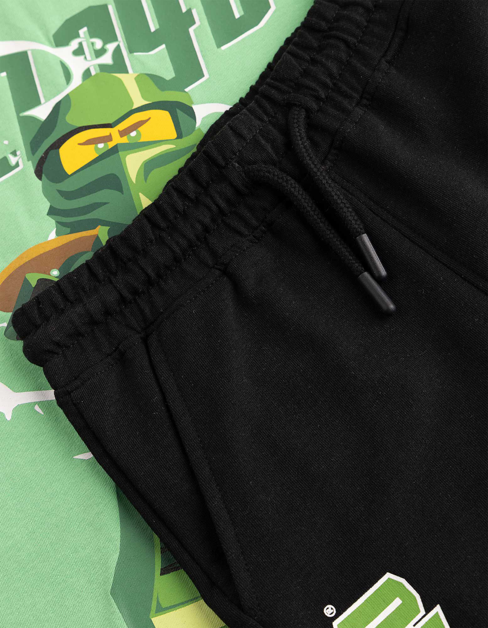 Set de tricou și pantaloni - Ninjago - Turcoaz - Takko Fashion
