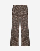 Kalhoty - Rozšířený střih Bootcut Fit - béžová