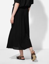 Gonna midi - Spacco laterale - nero