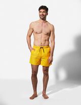 Badehose - einfarbig - gelb