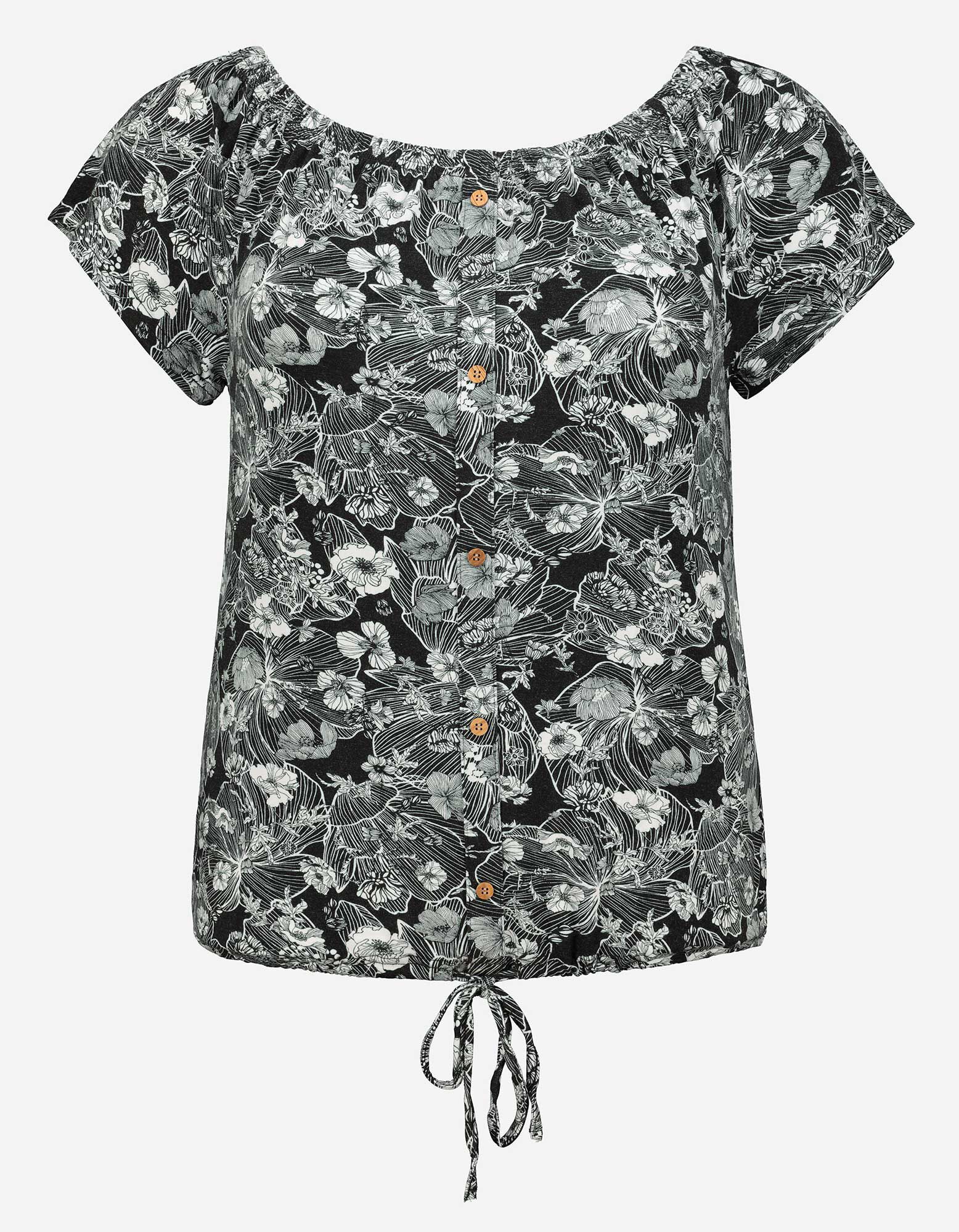 Damen Blusenshirt - Viskose-Mix 