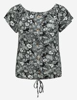 Damen Blusenshirt - Viskose-Mix 