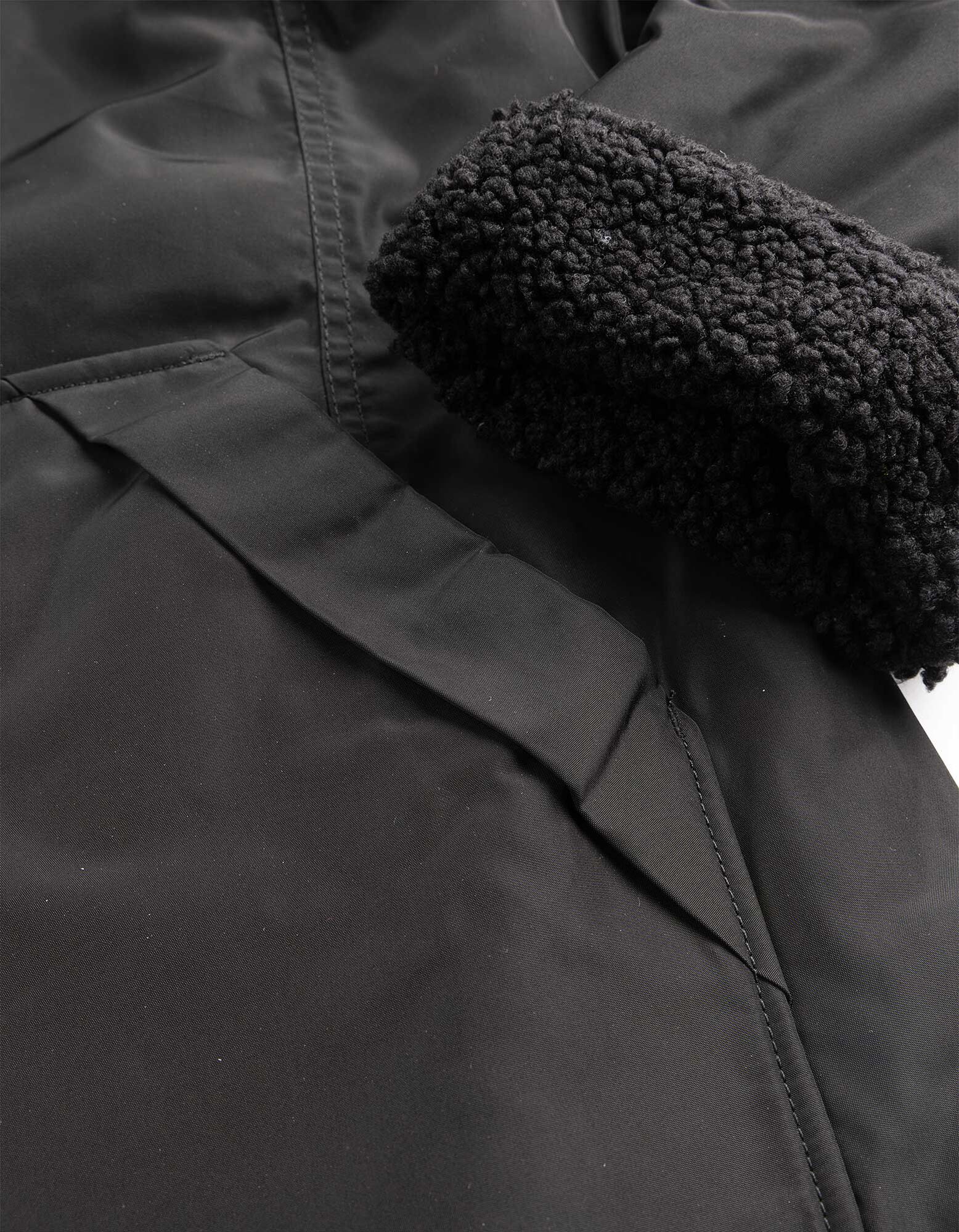 Parka - Kapuze - Schwarz