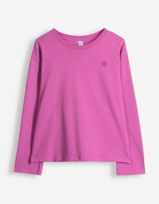 Langarmshirt - Jersey - Beere