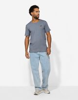 T-shirt - Borduursels - turkoois