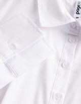 Halenka - Směs bavlny - b&iacute;l&aacute;