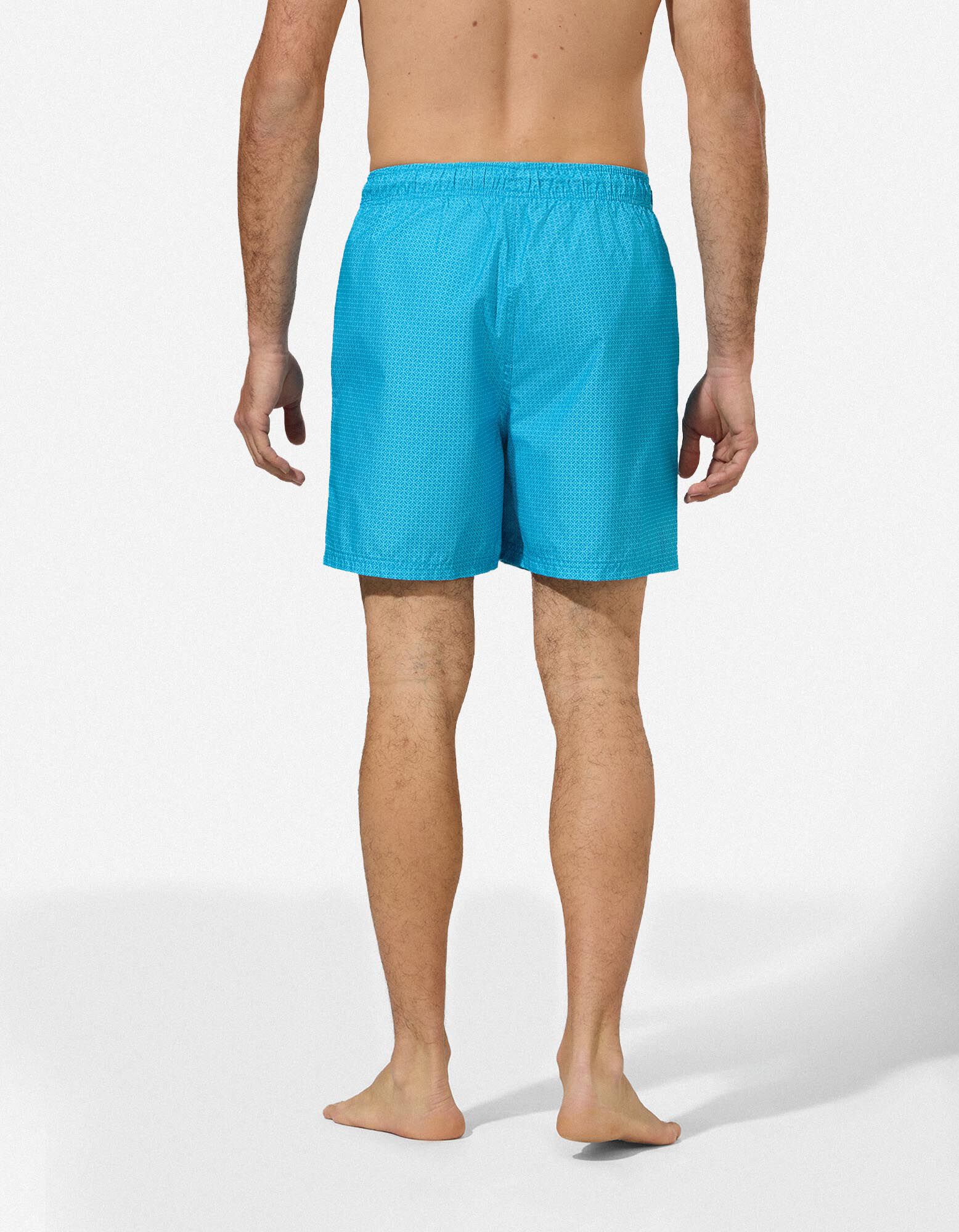 Badehose - Print - t&uuml;rkis