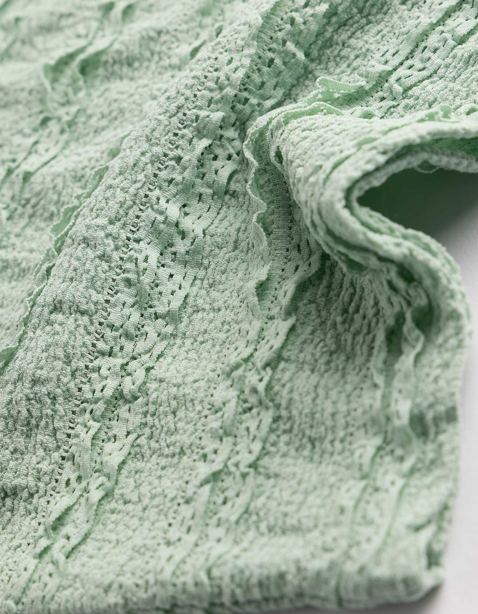 Top sans manches de court - raccourci - menthe